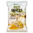 Rice Snacks puffasztott rizs, kurkuma + olivaolaj 50g Rice Snacks puffasztott rizs, kurkuma + olivaolaj 50g