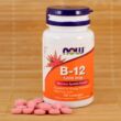Kép 1/2 - NOW b12 vitamin szopogató tabletta bulkshop