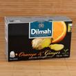 Dilmah fekete tea narancs&gyömbér ízesítéssel, 20db 1,5g-os filter Dilmah fekete tea narancs&gyömbér ízesítéssel, 20db 1,5g-os filter