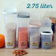 Konyhai magtároló edény 2,75L, műanyag, zárható kiöntőnyílással - Bulkshop Konyhai magtároló edény 2,75L, műanyag, zárható kiöntőnyílással - Bulkshop