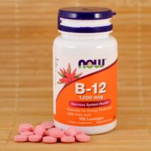 NOW b12 vitamin szopogató tabletta bulkshop