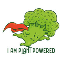 Kötény - I am plant powered