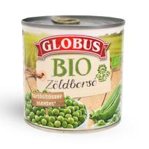 Globus bio zöldborsó konzerv - bulkshop