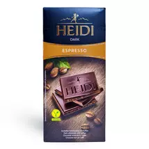 Heidi Dark Espresso étcsokoládé 80g - bulkshop.hu