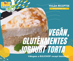 vegán joghurt torta recept gluténmentes