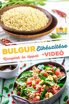 bulgur elkészítése bulkshop plantbased
