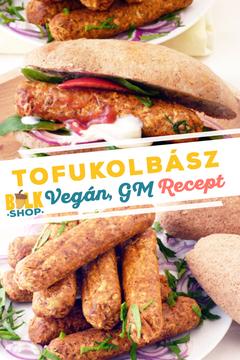 tofukolbász recept bulkshop vegán gluténmentes