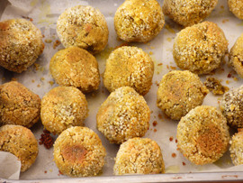 Halétel helyett - Algaízesítésű banánvirág falatok recept Halétel helyett - Algaízesítésű banánvirág falatok recept