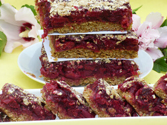 vegán meggyes pite bulkshop recept