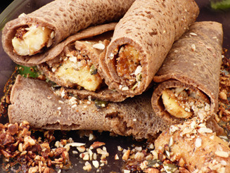 zöldbanán lisztes palacsinta magágyon recept bulkshop vegán plantbased növényi alapú zöldbanán lisztes palacsinta magágyon recept bulkshop vegán plantbased növényi alapú