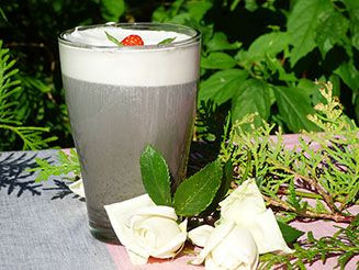 Fekete szezámtej, kapucsínó és édes krém recept bulkshop vegán növényi alapú plantbased Fekete szezámtej, kapucsínó és édes krém recept bulkshop vegán növényi alapú plantbased