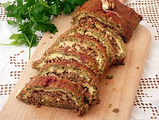 Jóféle magvakkal töltött ünnepi rolád avagy töltött fasírt vegánul recept bulkshop Jóféle magvakkal töltött ünnepi rolád avagy töltött fasírt vegánul recept bulkshop