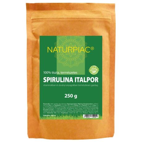 Spirulina italpor 250g NaturPiac - Bulkshop