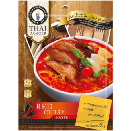 Thai vörös curry paszta 50g - bulkshop