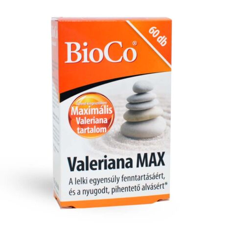 BioCo valeriana tabletta, 60db - Bulkshop