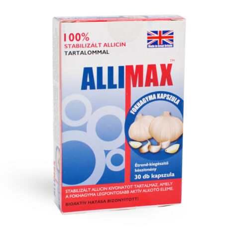Allimax fokhagyma kapszula 30db - Bulkshop