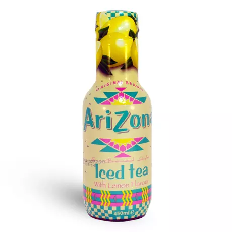 Arizona fekete tea citrom 450 ml - bulkshop.hu