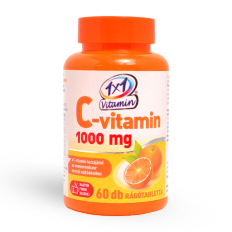 C-vitamin 1000mg rágótabletta - narancsízű - Bulkshop