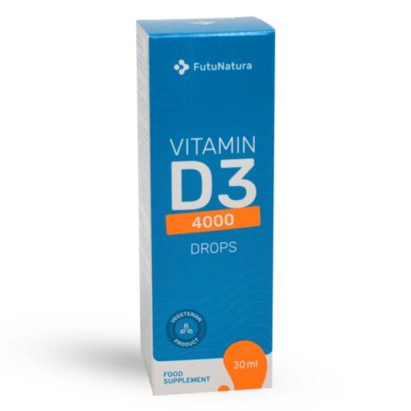 D3-vitamin 4000 N.E. cseppek 30 ml, Futunatura - Bulkshop