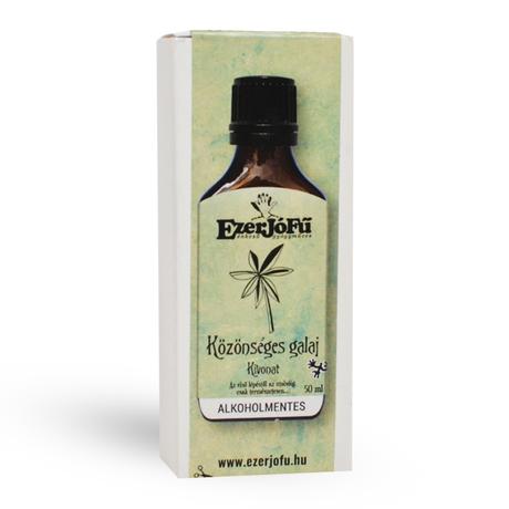 Ezerjófű közönséges galaj kivonat 50ml - Bulkshop