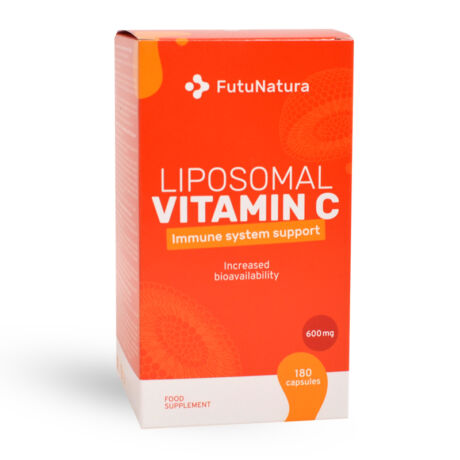 Liposzómás C-vitamin 600mg, 180 kapszula, Futunatura - Bulkshop
