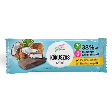 Szafi Reform kókuszos szelet 25g - Bulkshop