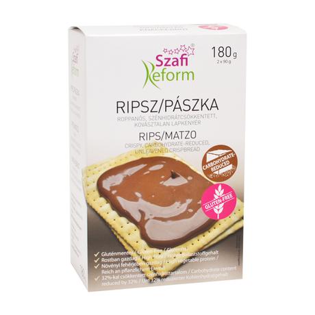 Szafi reform szénhidrátcsökkentett ripsz/pászka 180g - Bulkshop