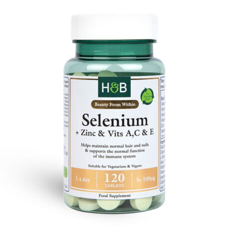 H&amp;B Szelén +Cink +Vitaminok tabletta 120db - bulkshop.hu