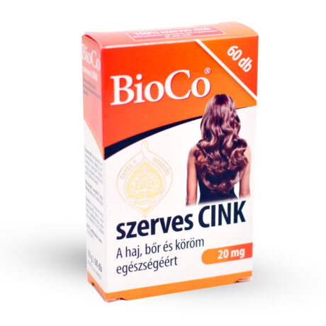 BioCo szerves cink tabletta 60db - bulkshop