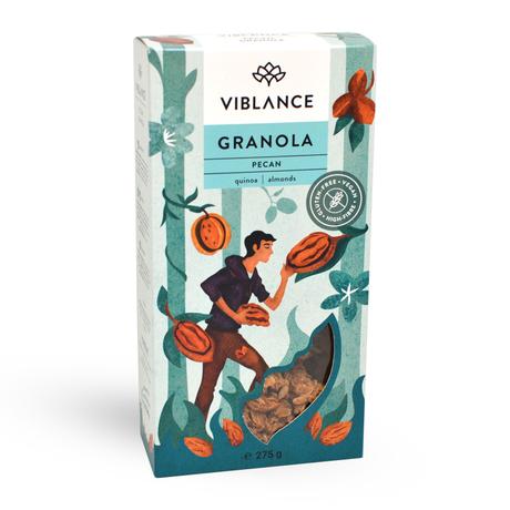 Viblance granola pekándiós 275g - bulkshop.hu