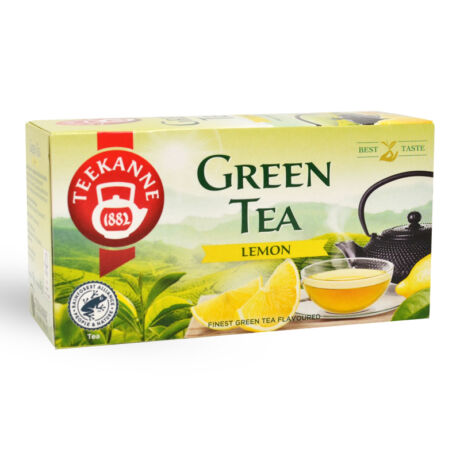 Teekanne zöld tea citrom filteres 20db - Bulkshop