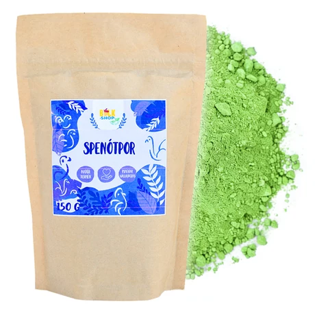 Bulkshop spenótpor 150g - bulkshop.hu