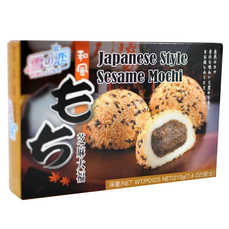Mochi (japán édesség), szezámmagos, 210g - bulkshop