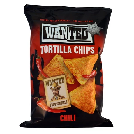 Wanted Tortilla chips chilis 450g