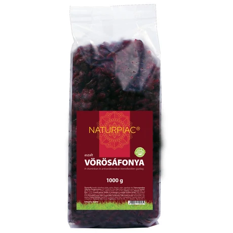 Aszalt Vörösáfonya 1000g NaturPiac - Bulkshop