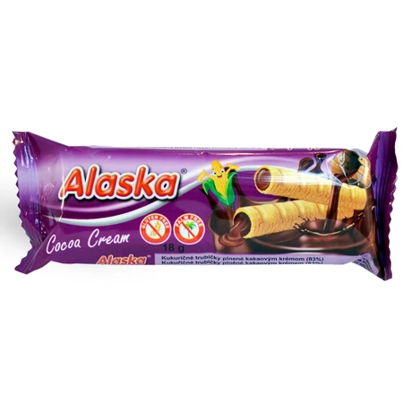 Alaska kukoricarúd kakaós krémmel 18g - bulkshop.hu