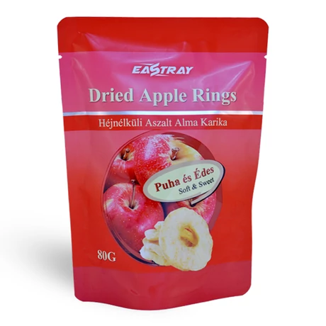 Eastray héjnélküli aszalt alma 80g - bulkshop.hu