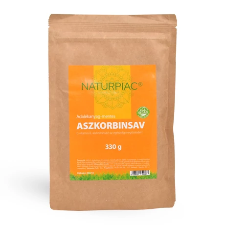 Aszkorbinsav 330g Naturpiac - Bulkshop