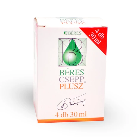 Béres csepp plusz 4×30ml - bulkshop