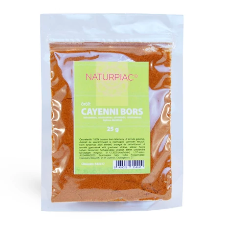 Cayenne bors, őrölt 25g NaturPiac