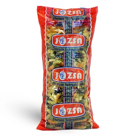 Józsa durum tészta 500g orsó, színes
