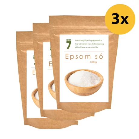 Bulkshop epsom só 3kg - keserűsó magnézium-szulfát - bulkshop.hu