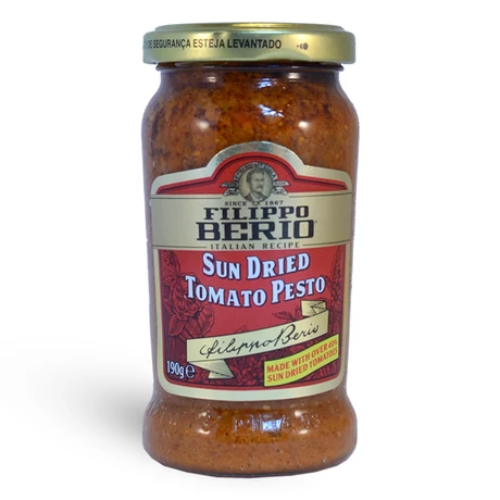 Filippo Berio Pesto Sun Dried szárított paradicsommal 190g - bulkshop.hu