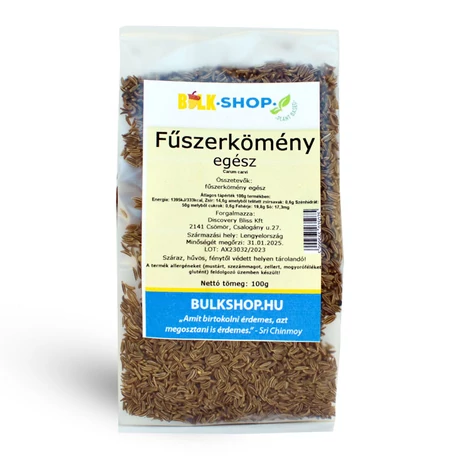 Fűszerkömény, egész 100g - bulkshop