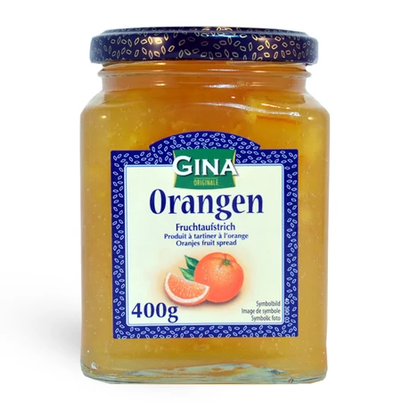 Gina narancs marmelád 400g - bulkshop.hu