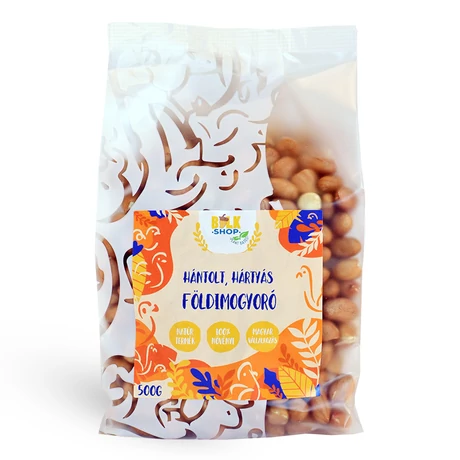 Bulkshop hántolt, hártyás földimogyoró 500g - bulkshop.hu