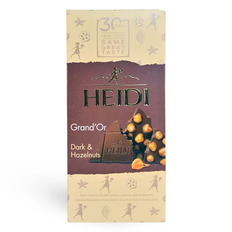 Heidi Grand'Or Étcsokoládé egész mogyoróval 100g - bulkshop.hu