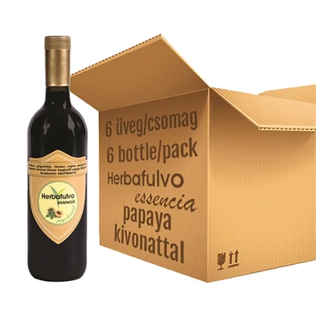 Herbafulvo essencia papaya kivonattal 750 ml 6db-os csomag - bulkshop