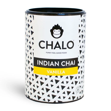 Chalo instant chai latte vanilla teapor 300g - bulkshop.hu