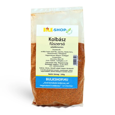 Kolbász fűszerkeverék - bulkshop